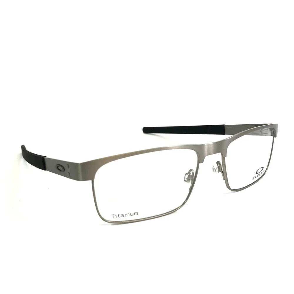 Oakley Eyeglasses Frames Metal Plate Ti OX5153-0356 Brushed Chrome 56-18-138